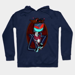 Hazbin Hotel Vox Portrait Hoodie